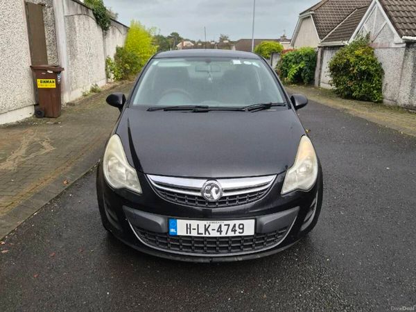 Vauxhall Corsa Hatchback, Petrol, 2011, Black