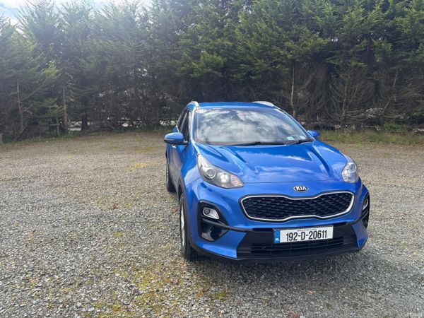 Kia Sportage SUV, Diesel, 2019, Blue