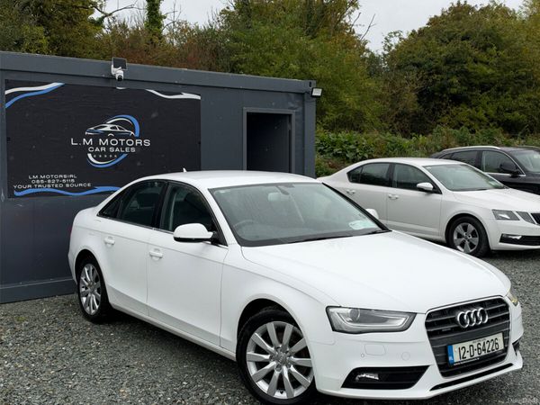 Audi A4 Saloon, Petrol, 2012, White