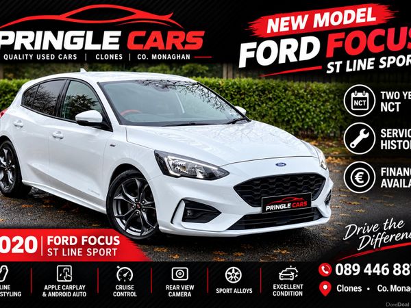 Ford Focus Hatchback, Petrol, 2020, White