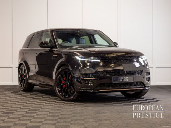 Land Rover Range Rover Sport SUV, Petrol Plug-in Hybrid, 2026, Black