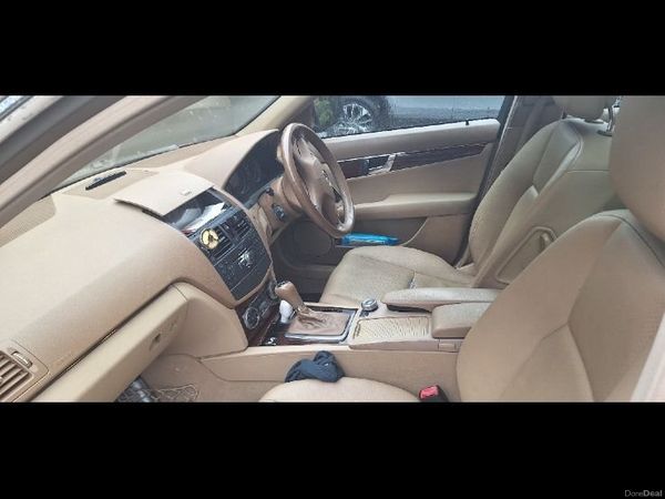 Mercedes-Benz C-Class Saloon, Petrol, 2008, Beige