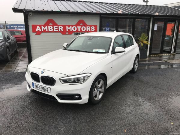 BMW 1-Series Hatchback, Petrol, 2018, White