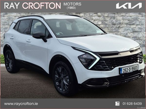 Kia Sportage SUV, Petrol Hybrid, 2025, White