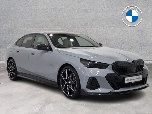 BMW 5-Series Saloon, Petrol Plug-in Hybrid, 2026, Grey