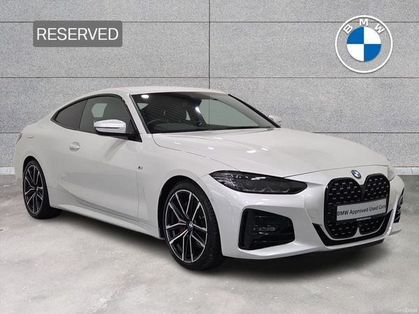 BMW 4-Series Coupe, Diesel, 2023, White