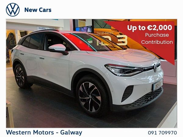 Volkswagen ID.4 SUV, Electric, 2026, White