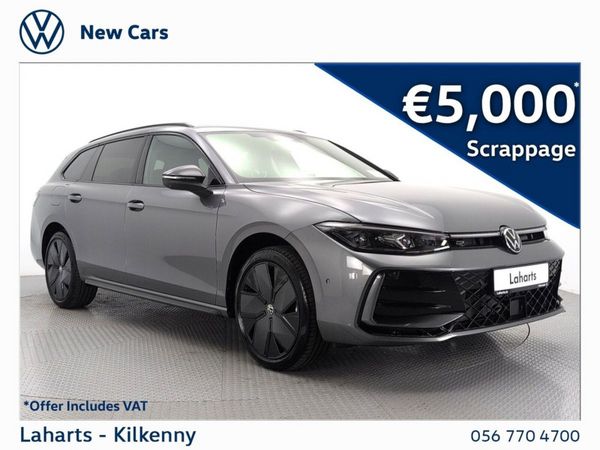 Volkswagen Passat Estate, Petrol Plug-in Hybrid, 2026, Grey