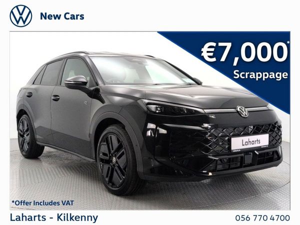 Volkswagen T-Roc SUV, Petrol, 2026, Black