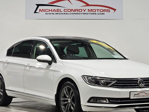 Volkswagen Passat Saloon, Diesel, 2017, White