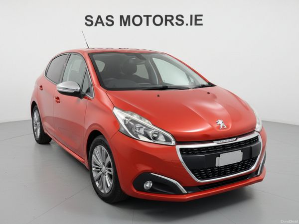 Peugeot 208 Hatchback, Petrol, 2017, Orange