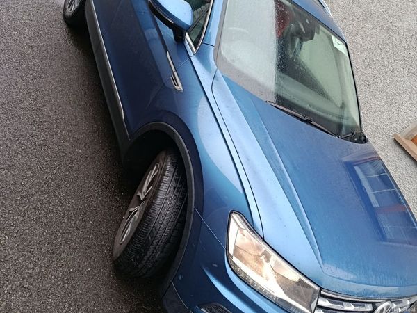Volkswagen Tiguan SUV, Diesel, 2018, Blue