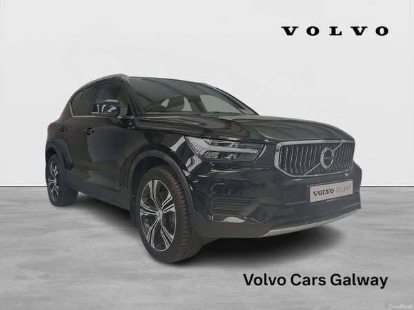 Volvo XC40 SUV, Petrol Plug-in Hybrid, 2022, Black