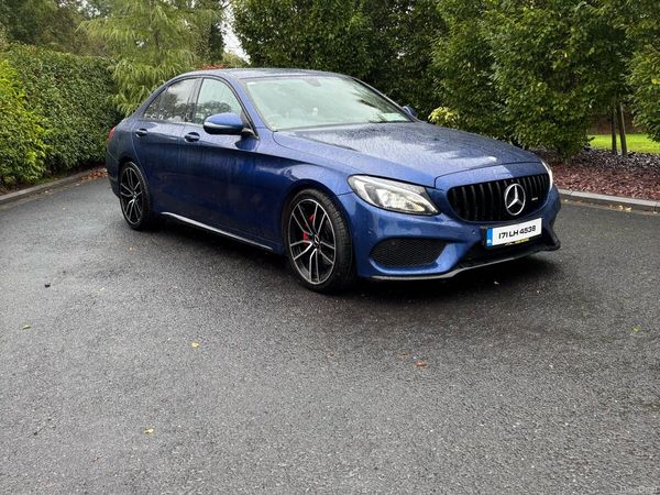 Mercedes-Benz C-Class Saloon, Diesel, 2017, Blue