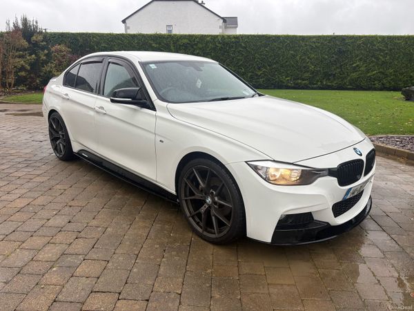 BMW 3-Series Saloon, Diesel, 2014, White