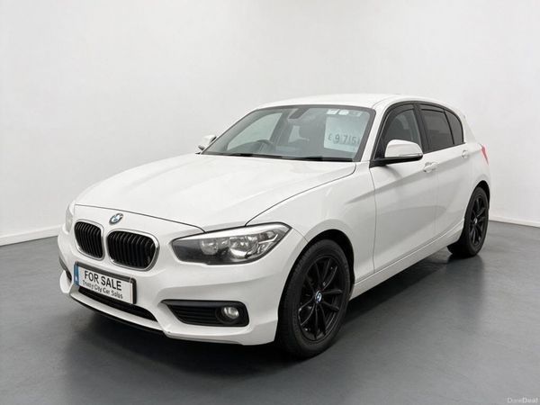 BMW 1-Series Hatchback, Diesel, 2017, White