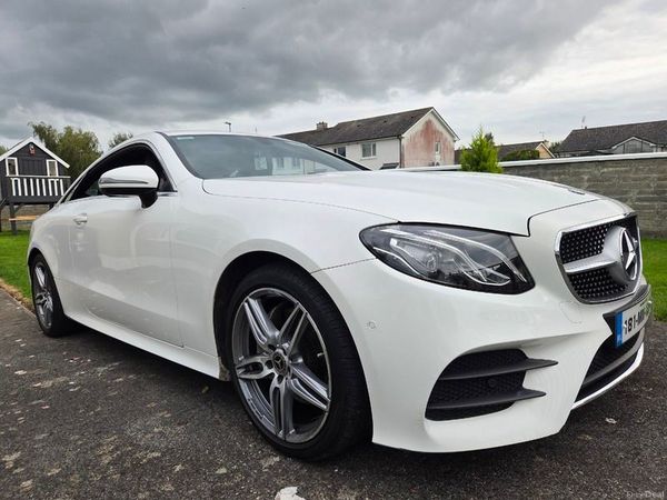 Mercedes-Benz E-Class Coupe, Diesel, 2018, White