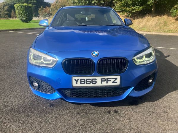 BMW 1-Series Hatchback, Diesel, 2016, Blue