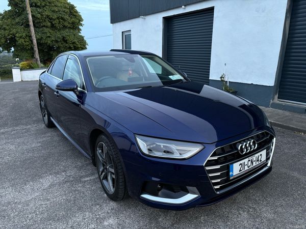 Audi A4 Saloon, Diesel, 2021, Blue