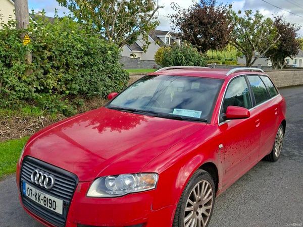 Audi A4 Estate, Diesel, 2007, Red