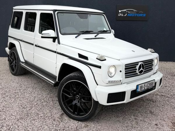Mercedes-Benz G-Class SUV, Diesel, 2018, White