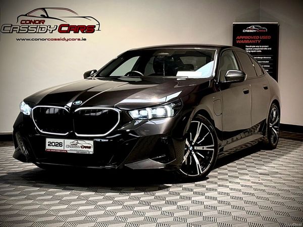 BMW 5-Series Saloon, Petrol Hybrid, 2026, Grey