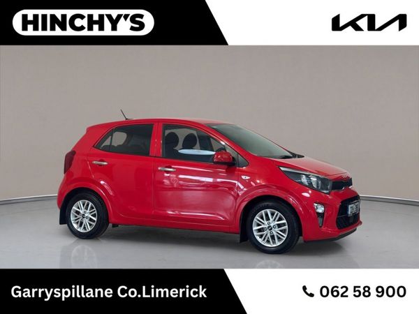 Kia Picanto Hatchback, Petrol, 2022, Red
