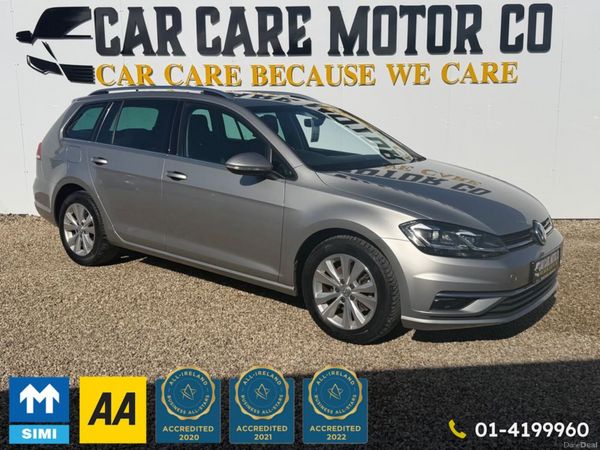 Volkswagen Golf Estate, Petrol, 2018, Silver