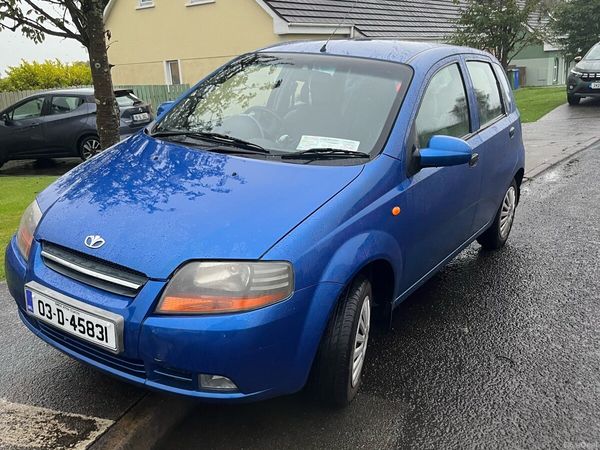 Daewoo Kalos Hatchback, Petrol, 2003, Blue