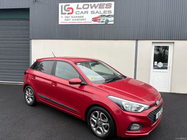 Hyundai i20 Hatchback, Petrol, 2019, Red