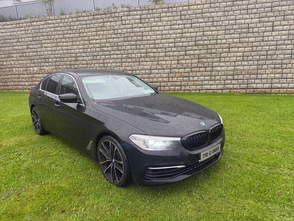 BMW 5-Series Saloon, Diesel, 2017, Black