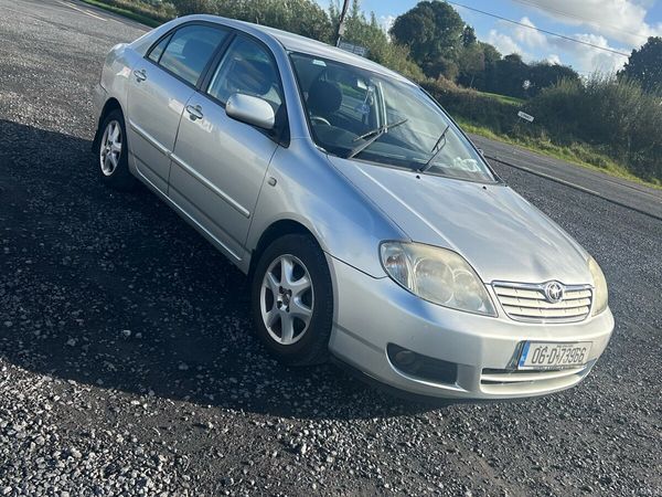 Toyota Corolla Saloon, Petrol, 2006, Silver