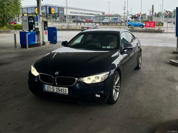 BMW 4-Series Saloon, Diesel, 2017, Blue