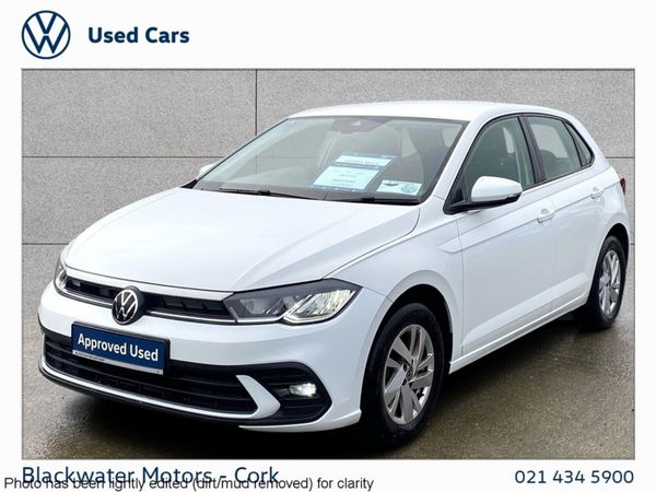 Volkswagen Polo Hatchback, Petrol, 2022, White