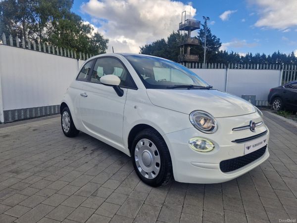 Fiat 500 Hatchback, Petrol, 2017, White