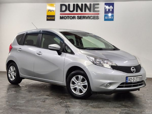 Nissan Note Hatchback, Petrol, 2014, Silver