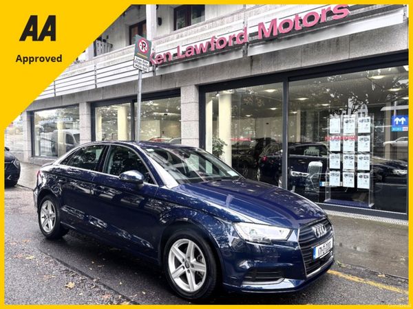 Audi A3 Saloon, Petrol, 2017, Blue