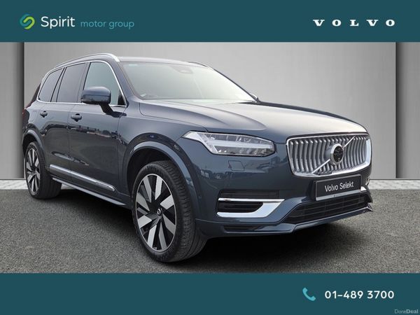 Volvo XC90 MPV, Petrol Plug-in Hybrid, 2024, Blue
