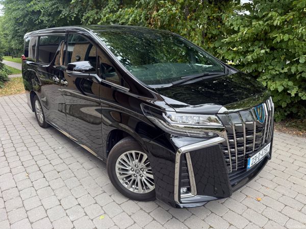 Toyota Alphard MPV, Petrol Hybrid, 2023, Black