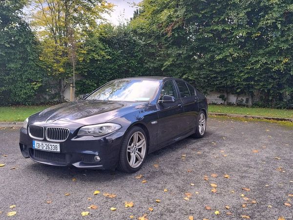 BMW 5-Series Saloon, Diesel, 2013, Black