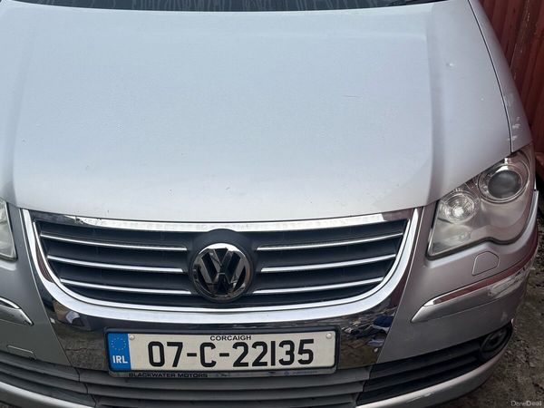Volkswagen Touran MPV, Petrol, 2007, Silver