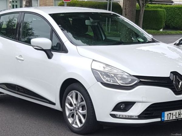 Renault Clio Hatchback, Petrol, 2017, White