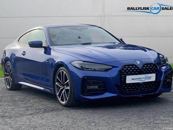 BMW 4-Series Coupe, Diesel, 2021, Blue