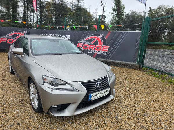Lexus IS Saloon, Petrol Hybrid, 2015, Silver