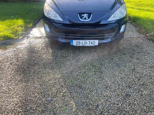 Peugeot 308 Hatchback, Petrol, 2009, Blue