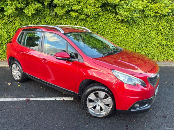 Peugeot 2008 Hatchback, Diesel, 2017, Red