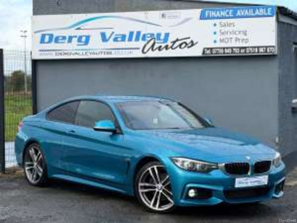 BMW 4-Series Coupe, Diesel, 2017, Blue