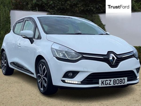 Renault Clio Hatchback, Petrol, 2018, White