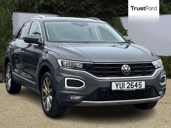 Volkswagen T-Roc Hatchback, Petrol, 2021, Grey
