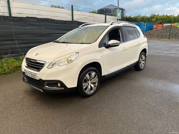 Peugeot 2008 SUV, Petrol, 2015, White